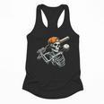 Halloween Boys Batting Skeleton Baseball Flowy Tank