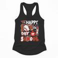 Happy 100 Days Of School Baseball Football PE Teacher Flowy Tank Happy 100 Days Of School Baseball Football PE Teacher Flowy Tank