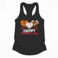 Happy Valentine’s Day Basketball Football Baseball Hearts Flowy Tank