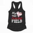 My Heart Is On That Field Baseball Player Baseball Mom Flowy Tank My Heart Is On That Field Baseball Player Baseball Mom Flowy Tank