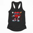 Heart Love Baseball Valentine Outfit Men Boy Flowy Tank Heart Love Baseball Valentine Outfit Men Boy Flowy Tank