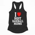I Heart Love Hot Baseball Moms MILF Cougar Older Woman Flowy Tank