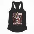 Ho Ho Home Run Baseball Christmas Holiday Sports Santa Flowy Tank Ho Ho Home Run Baseball Christmas Holiday Sports Santa Flowy Tank