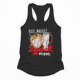 Hot Mess Always Stressed Baseball Mom Flowy Tank