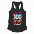HUGvyn I Just Hit 100 Days Of School Baseball Ice Cream Boys Flowy Tank