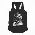 I'Ll Be Waiting For You At Home Baseball Flowy Tank I'Ll Be Waiting For You At Home Baseball Flowy Tank