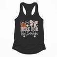 I'm Just Here For The Snacks Baseball Coquette Game Day Girl Flowy Tank I'm Just Here For The Snacks Baseball Coquette Game Day Girl Flowy Tank