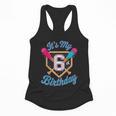 It's My 6th Birthday Baseball Fan Fun Party Celebration Flowy Tank It's My 6th Birthday Baseball Fan Fun Party Celebration Flowy Tank