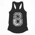 Jersey Number 8 Eight T-Shirt Football Number Baseball Mom Flowy Tank Jersey Number 8 Eight T-Shirt Football Number Baseball Mom Flowy Tank