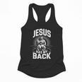 Jesus Has My Back Baseball Faith Motivation Tee Christian Flowy Tank Jesus Has My Back Baseball Faith Motivation Tee Christian Flowy Tank