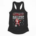 Jingle Ballers Plaid Santa Dabbing Baseball Christmas Flowy Tank Jingle Ballers Plaid Santa Dabbing Baseball Christmas Flowy Tank