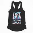 Kids 100 Days Of School 100th Day Baseball Ice Cream Drip Flowy Tank
