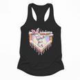 Kids Happy Easter Bunny Playing Baseball Boy Ice Cream Drip Flowy Tank Kids Happy Easter Bunny Playing Baseball Boy Ice Cream Drip Flowy Tank