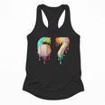 Kids Meme 67 Number Six 6 Seven 7 Ice Cream Drips Baseball Flowy Tank Kids Meme 67 Number Six 6 Seven 7 Ice Cream Drips Baseball Flowy Tank