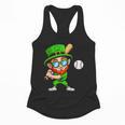 Kids St Patricks Day Shirt Leprechaun Baseball Boys Men Flowy Tank