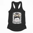 Leopard Messy Bun Mom Mother's Day Baseball Mommy Flowy Tank Leopard Messy Bun Mom Mother's Day Baseball Mommy Flowy Tank