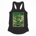 Leprechaun Playing Baseball Japanese Art St Patricks Day Flowy Tank Leprechaun Playing Baseball Japanese Art St Patricks Day Flowy Tank