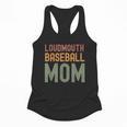 Loudmouth Baseball Mom Mother's Day Sports Cute Flowy Tank Loudmouth Baseball Mom Mother's Day Sports Cute Flowy Tank