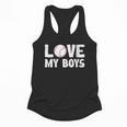 I Love My Boys Baseball Moms Flowy Tank