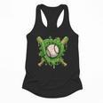 Lucky Shamrock Baseball Gloves Drip St Patrick's Day Boys Flowy Tank Lucky Shamrock Baseball Gloves Drip St Patrick's Day Boys Flowy Tank