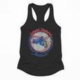 Lynyrd Skynyrd Skeleton Baseball Gun US Flag Cowboy Rock Fan Flowy Tank