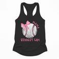 Mama Biggest Fan Coquette Bow Baseball Mom Fan Mother's Day Flowy Tank Mama Biggest Fan Coquette Bow Baseball Mom Fan Mother's Day Flowy Tank