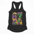 Mardi Gras Six Seven Baseball Drip Number 6 7 Meme Flowy Tank Mardi Gras Six Seven Baseball Drip Number 6 7 Meme Flowy Tank