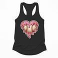Melting Baseball Drip Heart Softball Player Lover Ice Cream Flowy Tank Melting Baseball Drip Heart Softball Player Lover Ice Cream Flowy Tank
