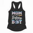 Mom Of The Birthday Boy Baseball Ice Cream Drip Matching Flowy Tank