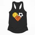Mom Sports Heart Soccer Basketball Baseball Softball Flowy Tank Mom Sports Heart Soccer Basketball Baseball Softball Flowy Tank