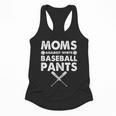 Moms Against Baseball Pants Baseball Mom Mother's Day Flowy Tank