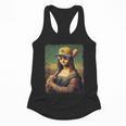Mona Lisa Baseball Trending Aesthetic Streetwear Flowy Tank