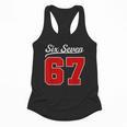 Number 67 Numbered Six Seven Baseball Jersey Style Team 67 Flowy Tank Number 67 Numbered Six Seven Baseball Jersey Style Team 67 Flowy Tank