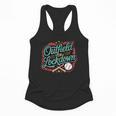 Outfield On Lockdown Baseball Defense Sports Flowy Tank