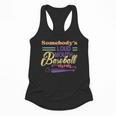 Proud Mama Somebody's Loud Mouth Baseball Mom Ball Flowy Tank Proud Mama Somebody's Loud Mouth Baseball Mom Ball Flowy Tank