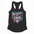 Respect The Drip Baseball Player Flowy Tank Respect The Drip Baseball Player Flowy Tank