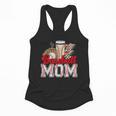 Retro Coffee Baseball Mama Mother's Day Baseball Mom Flowy Tank