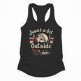 Retro Quote Just a Bit Outside Baseball Vintage Flowy Tank Retro Quote Just a Bit Outside Baseball Vintage Flowy Tank