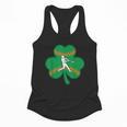 Retro Shamrock Baseball St Patricks Day Men Women Boys Girls Flowy Tank