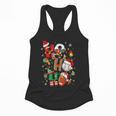 Santa Baseball Football Soccer Pajamas Ho Ho Christmas Xmas Flowy Tank Santa Baseball Football Soccer Pajamas Ho Ho Christmas Xmas Flowy Tank