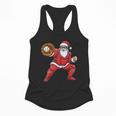 Santa Playing Baseball Baseball Lover Baseballer Xmas Flowy Tank Santa Playing Baseball Baseball Lover Baseballer Xmas Flowy Tank