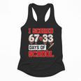I Scored 6733 100th Days Of School Baseball Six Seven Meme Flowy Tank I Scored 6733 100th Days Of School Baseball Six Seven Meme Flowy Tank