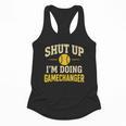 Shut Up I'm Doing Gamechanger Baseball Softball Cheer Flowy Tank Shut Up I'm Doing Gamechanger Baseball Softball Cheer Flowy Tank