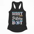 Sissy Of The Birthday Boy Baseball Ice Cream Drip Matching Flowy Tank