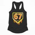 Six Seven 67 Meme Gen Alpha Slang Baseball 101 Flowy Tank