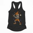 Skeleton Baseball Player Costume Halloween Men Boys Flowy Tank