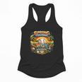 Spring Training 2026 Retro Baseball Palm Cactus Flowy Tank