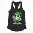 St Patrick Day Baseball Drip Ice Cream Men Boys Kids Flowy Tank