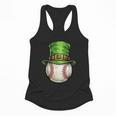 St Patricks Day Baseball Player Leprechaun Hat Men Boys Kids Flowy Tank St Patricks Day Baseball Player Leprechaun Hat Men Boys Kids Flowy Tank