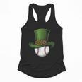 St Patricks Day Shamrock Baseball Saint Paddy's Kids Boys Flowy Tank